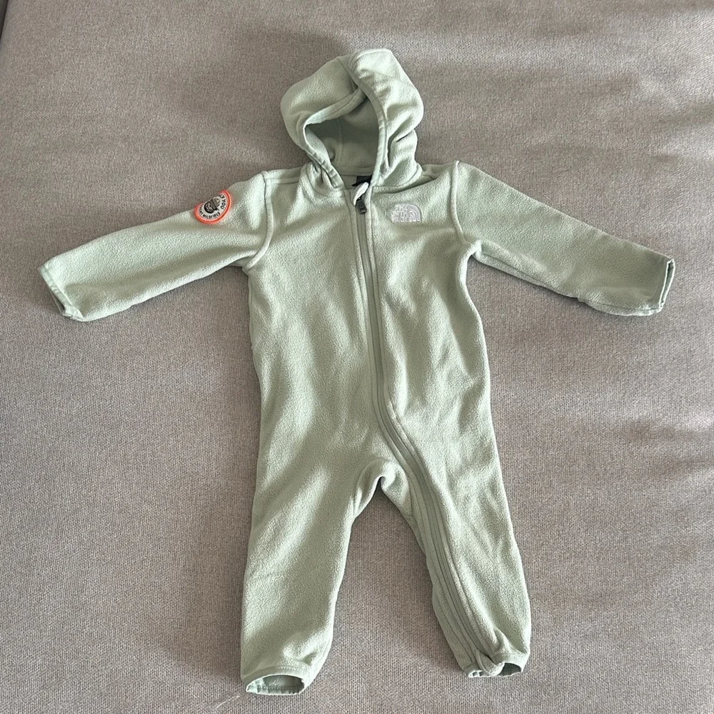 6-12mo. Green One Piece by The North Face